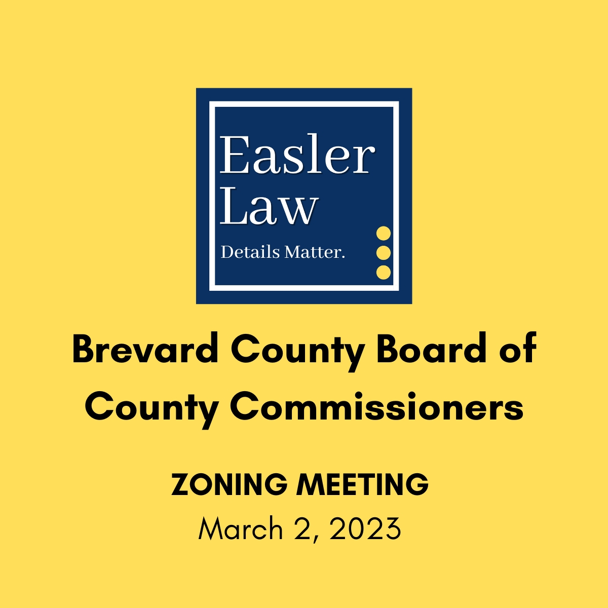 Key Decisions and Public Input at the Brevard County Zoning Meeting on March 2, 2023