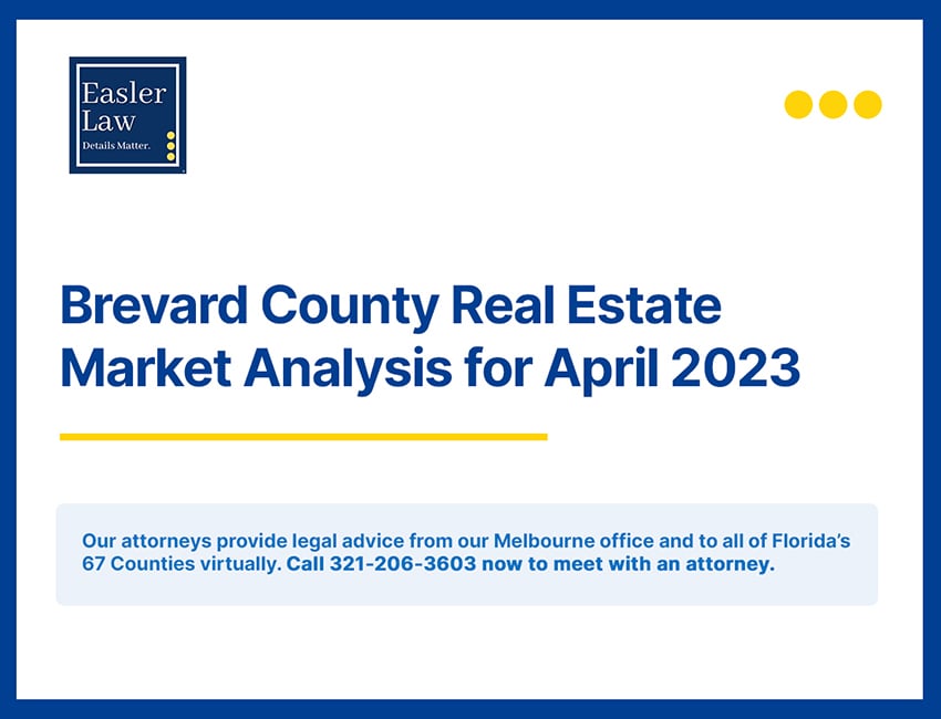 Brevard County Real Estate Market Analysis for April 2023