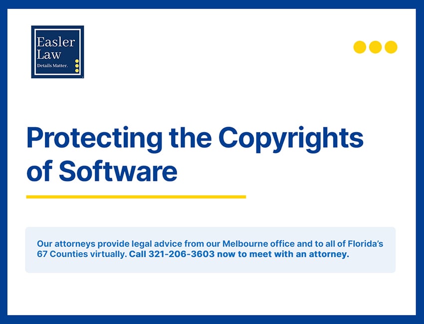 Protecting the Copyrights of Software